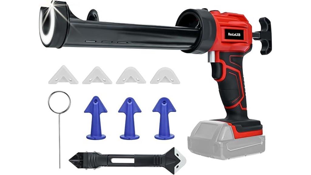 cordless milwaukee caulking gun