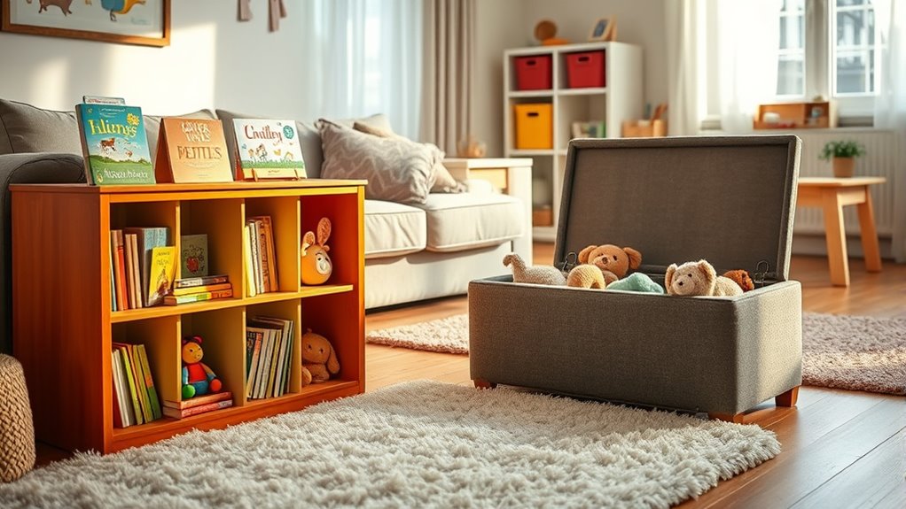 create a safe organized play zone