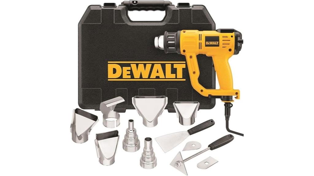dewalt heat gun lcd