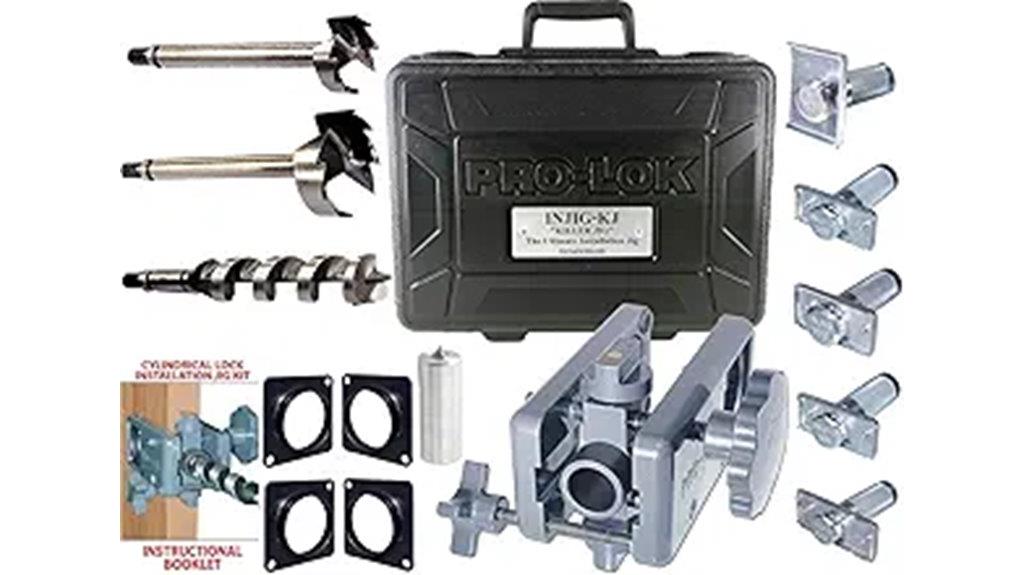 door lock installation kit
