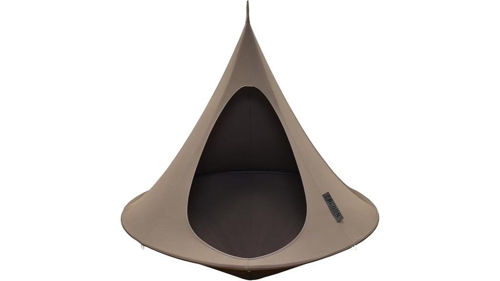 double hanging cocoon chair
