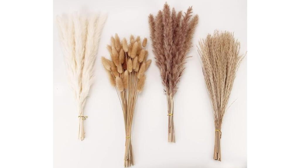 dried pampas grass arrangements