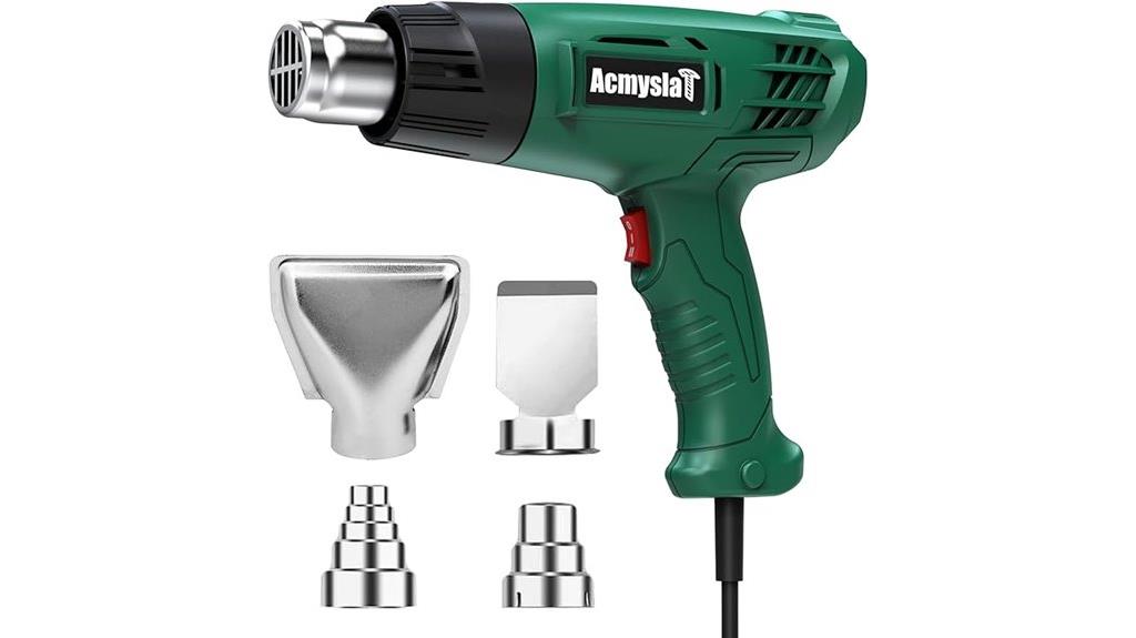 dual temperature craft heat gun