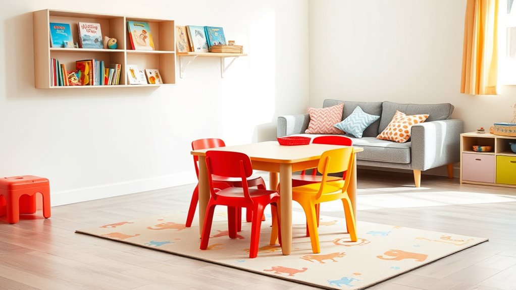 durable easy clean kid furniture