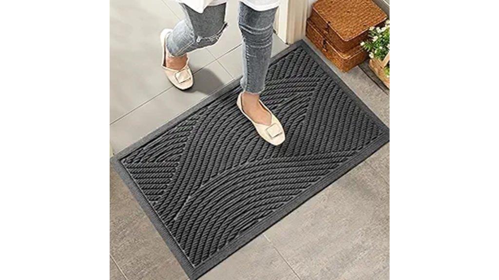 durable mud resistant entry mat