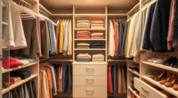 efficient closet space management