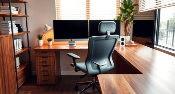 efficient home office setup