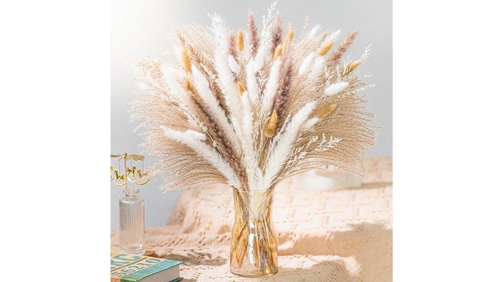 eight variety pampas bouquet