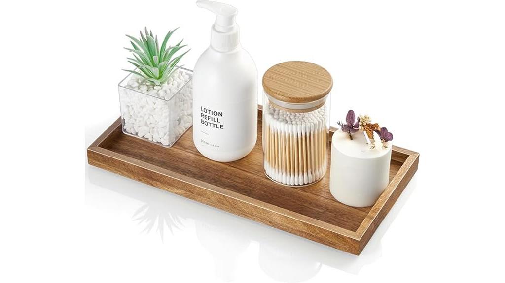 elegant bathroom vanity organizer