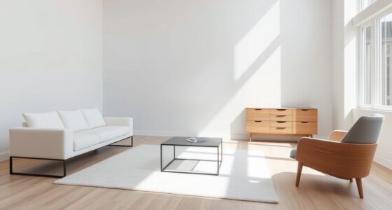 elegant simple furniture choices