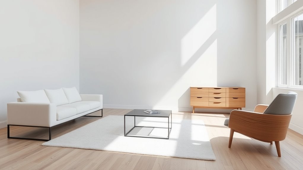 elegant simple furniture choices