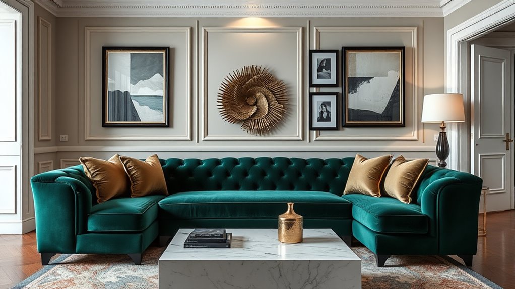 elegant wall art arrangements