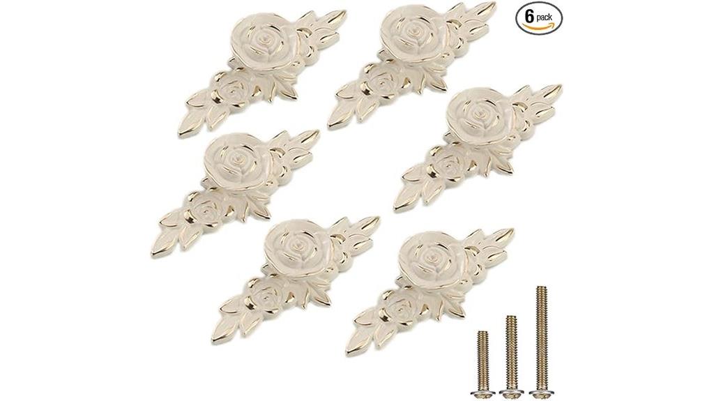 european rose cabinet knobs