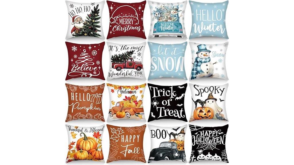 fall pillow covers set