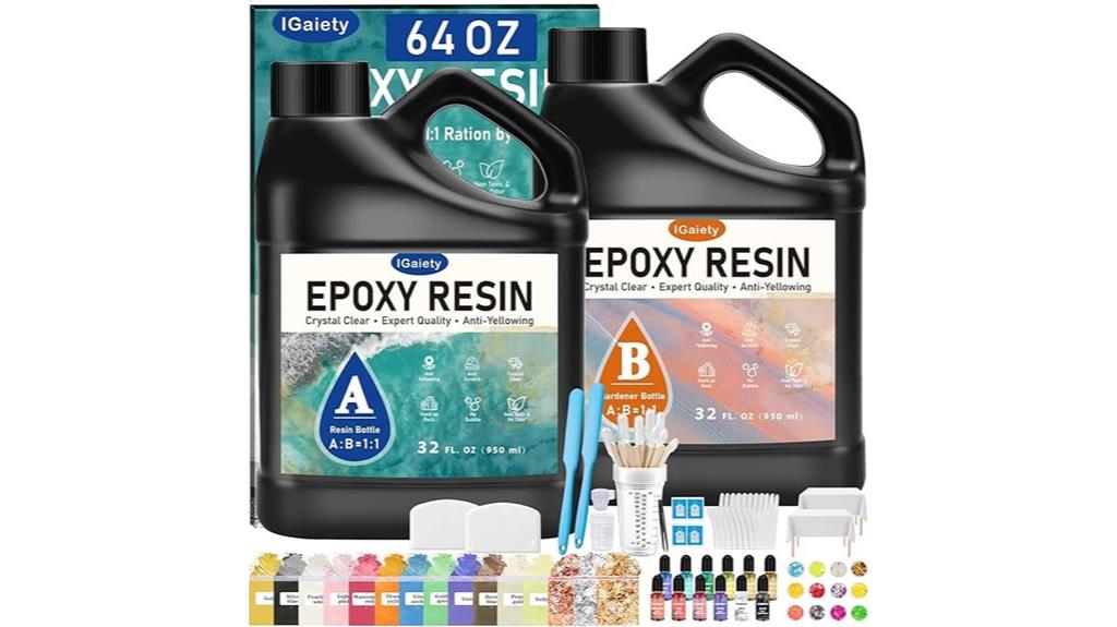 fast clear epoxy resin
