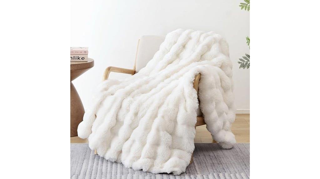 faux fur couch blanket