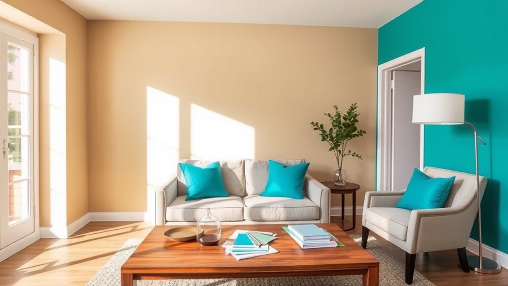 finalize colors and plan