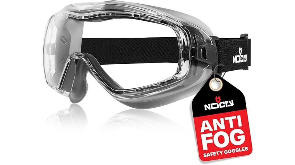 fog resistant safety eyewear