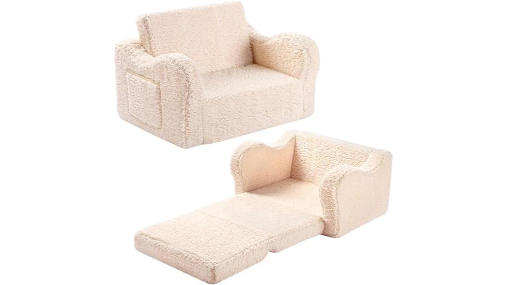 foldable kids sofa lounger