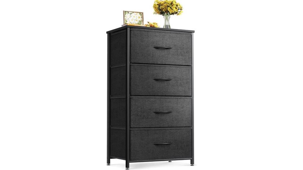 four drawer bedroom dresser