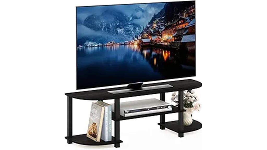furinno espresso black tv