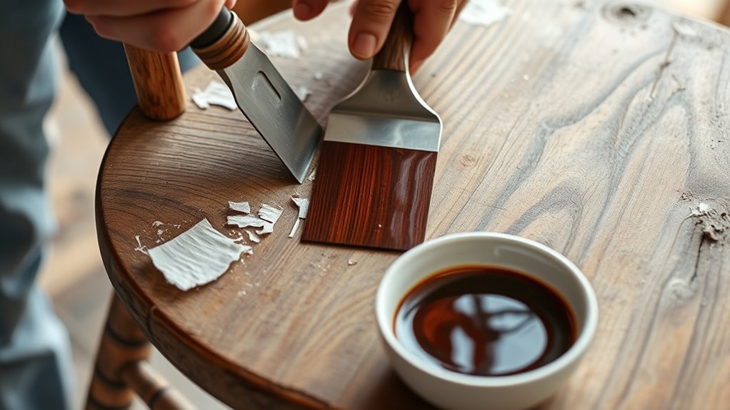 furniture refinishing process