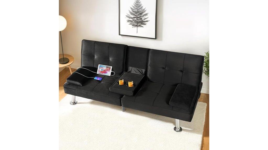 futon sofa bed charger