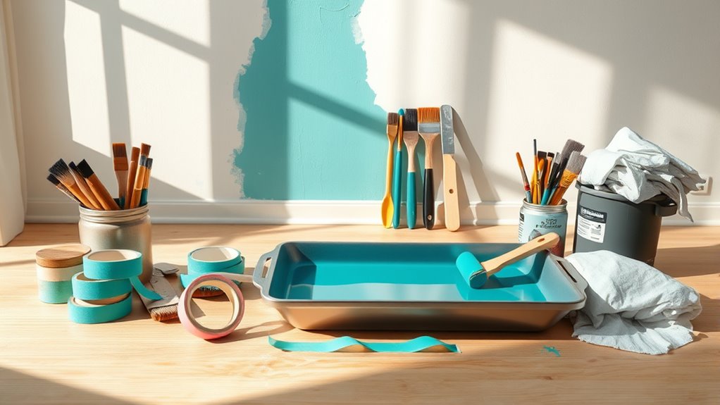 gather quality tools and supplies