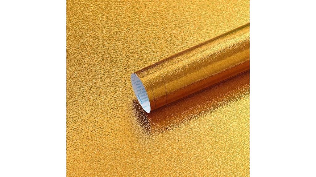 gold cabinet contact paper