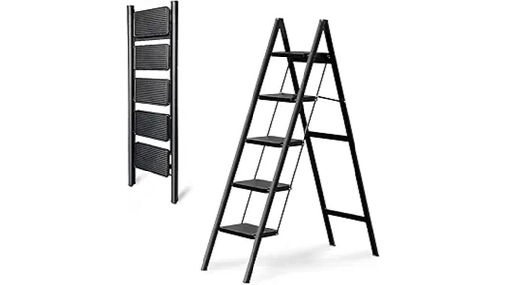 heavy duty folding step ladder