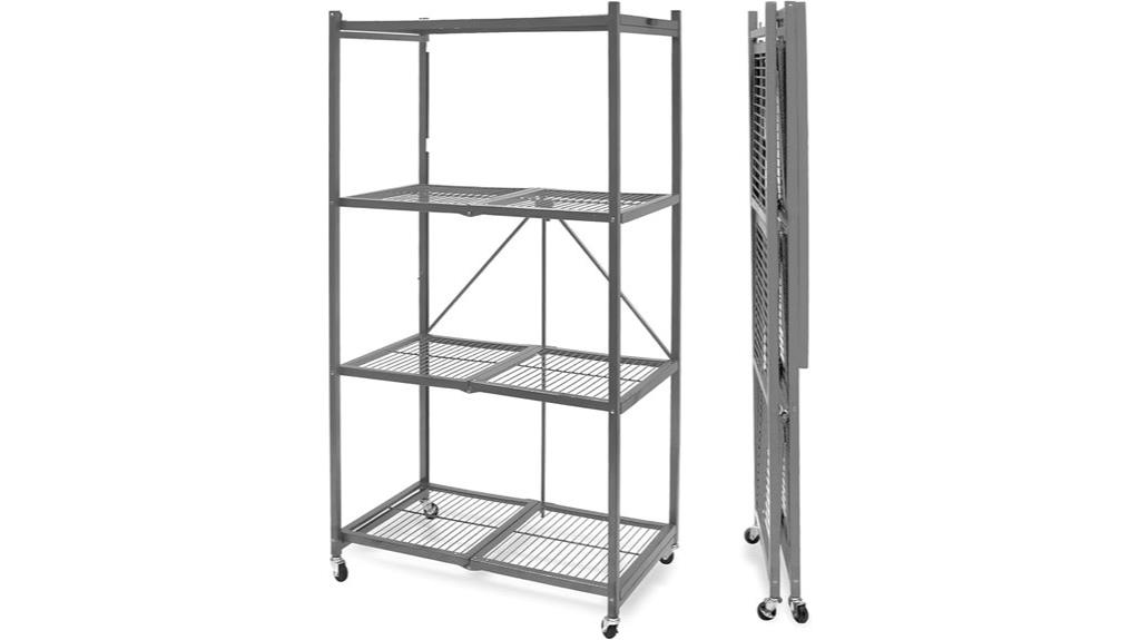 heavy duty folding storage rack