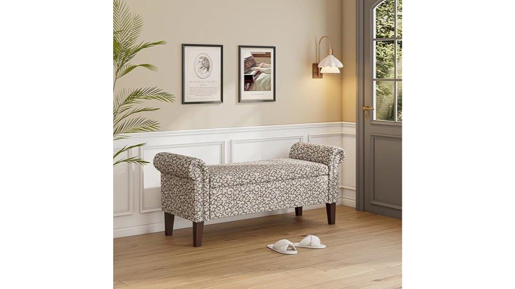 hidden storage ottoman