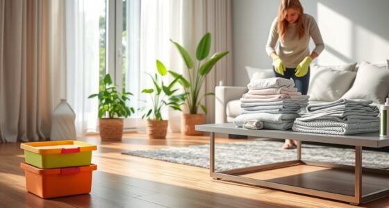 home declutter and refresh