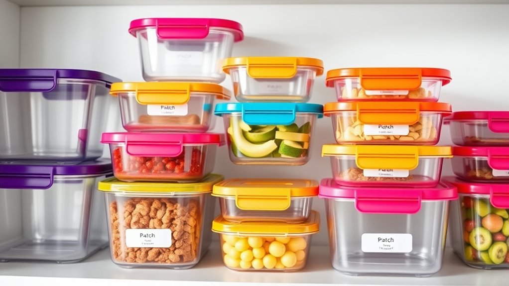 key features for storage containers