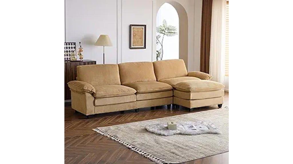khaki karl home sofa