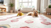 kid and pet friendly washable rugs