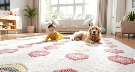 kid and pet friendly washable rugs