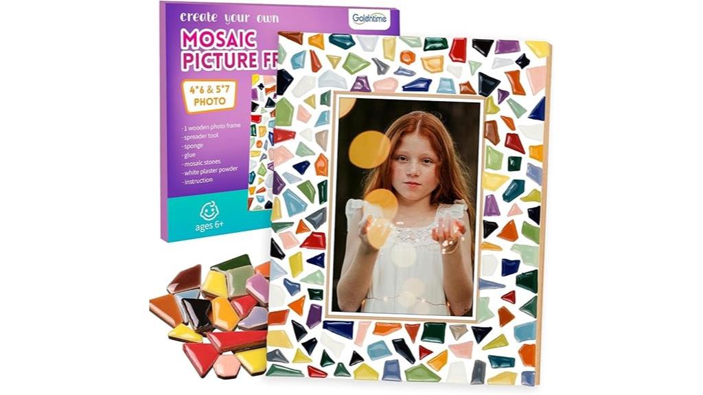kids mosaic frame kit