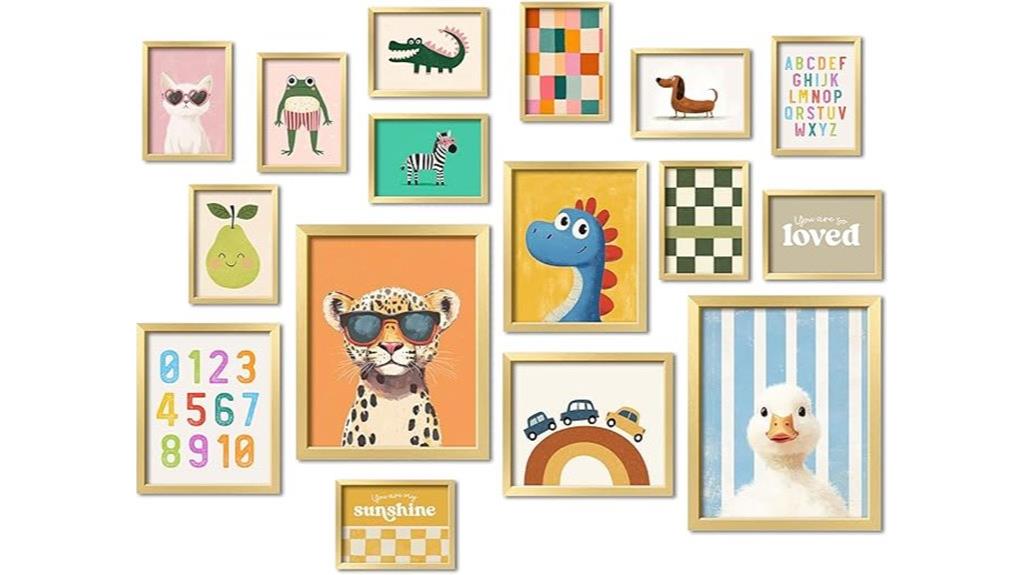 kids wall art set
