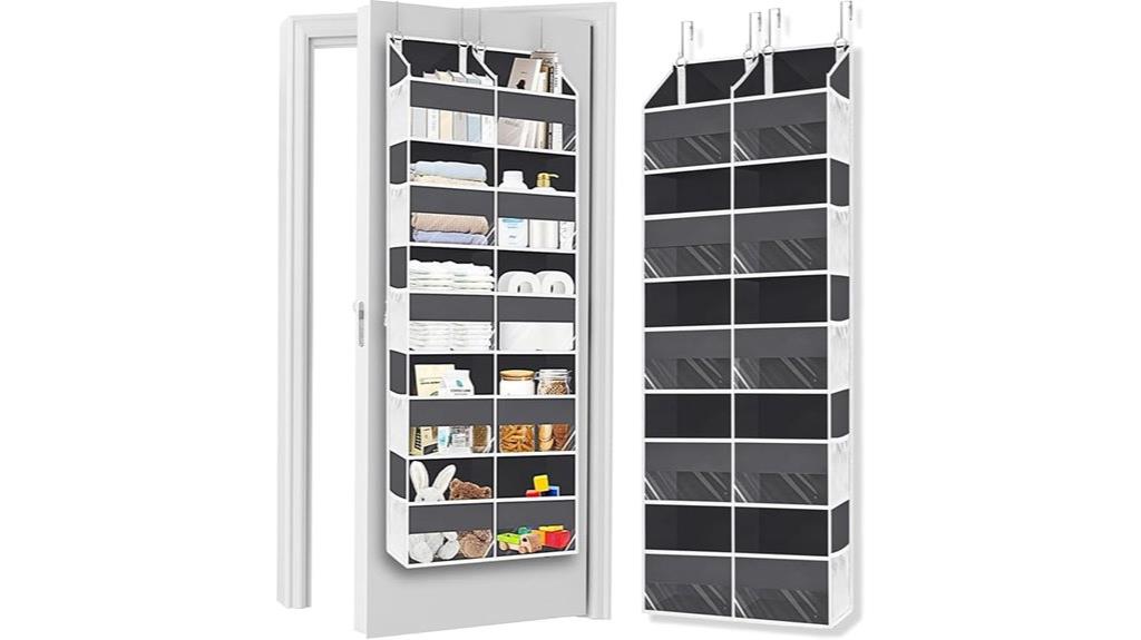 large 5 tier overdoor organizer