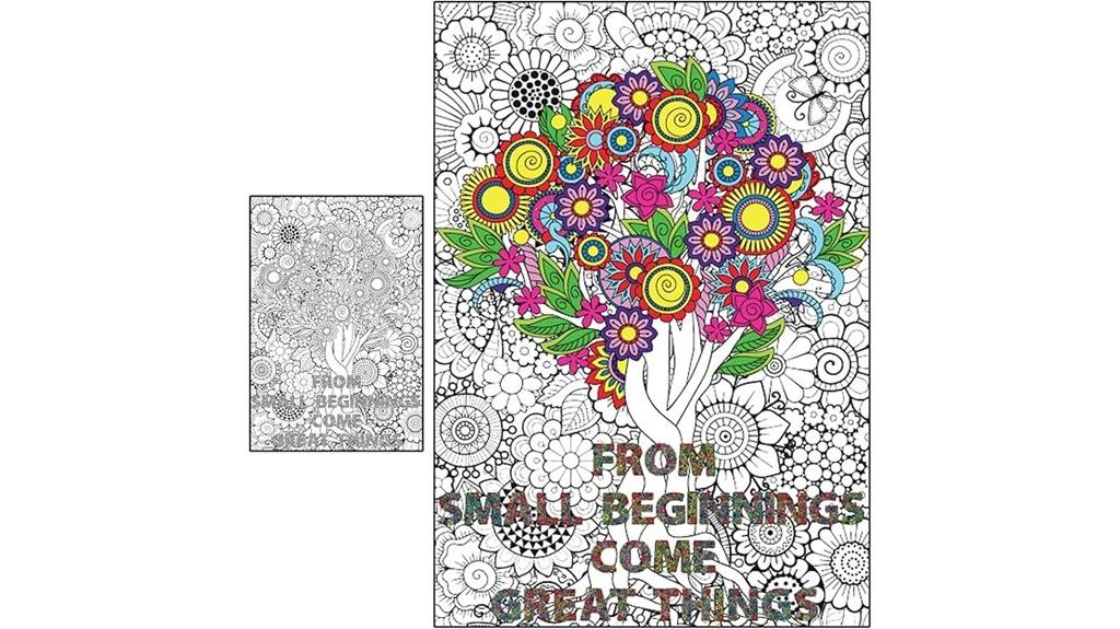 large coloring posters