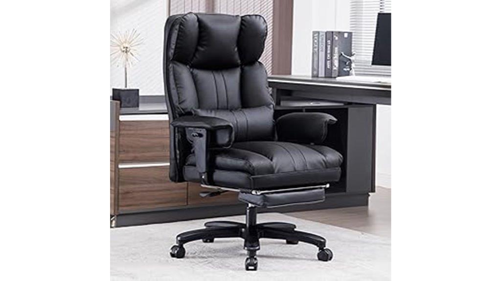 large ergonomic office chair