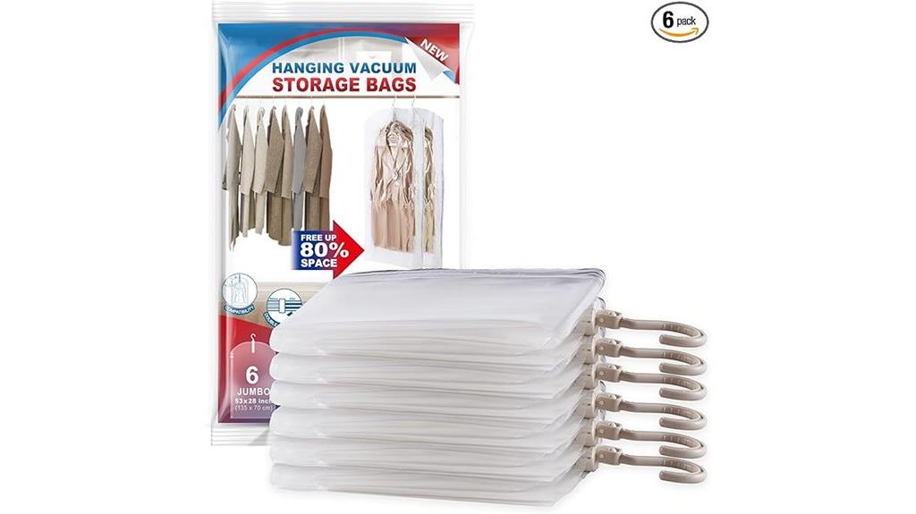 large hanging vacuum storage bags