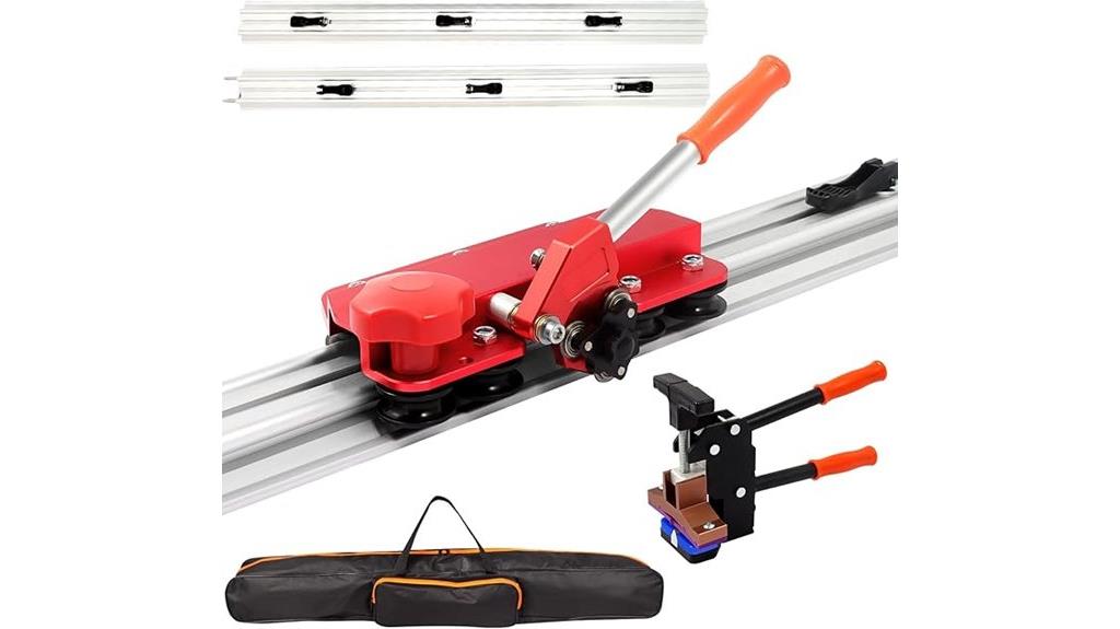 large tile cutter with accessories