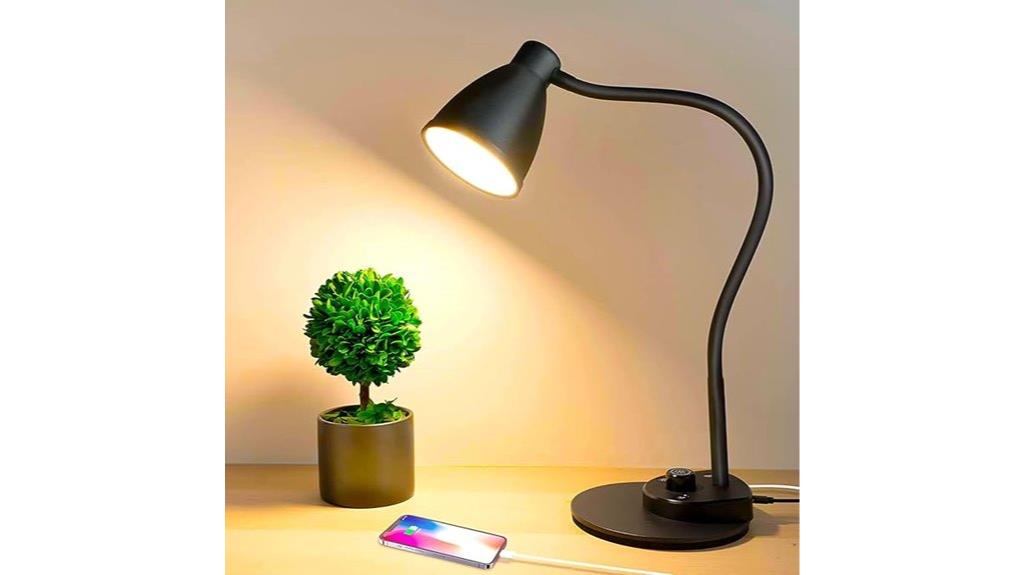 led desk lamp with usb