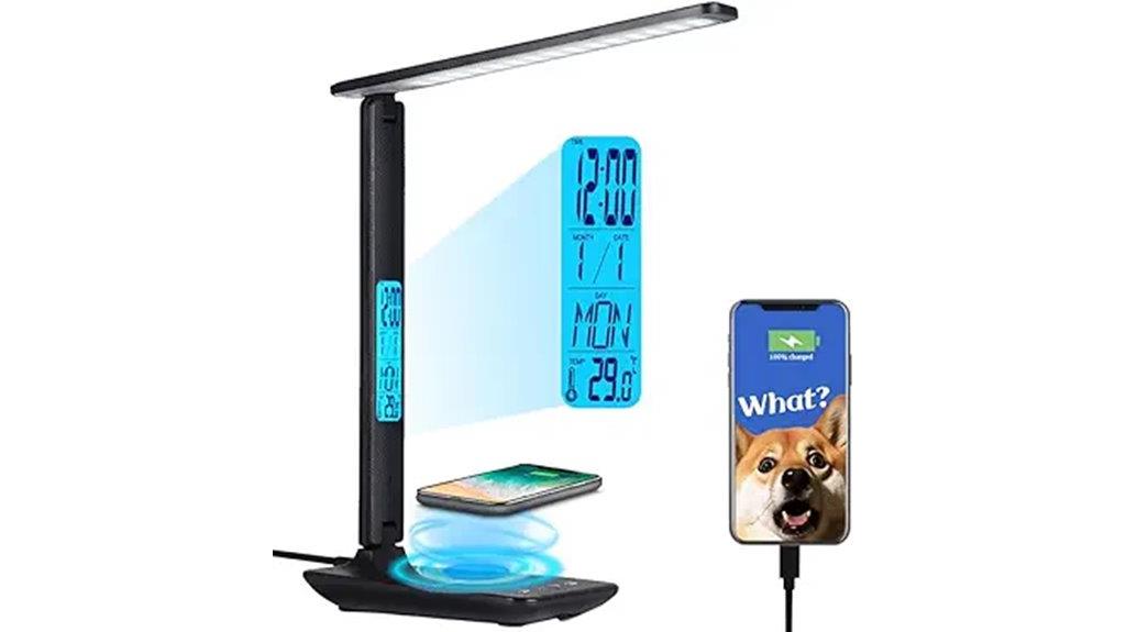 led lamp with charging