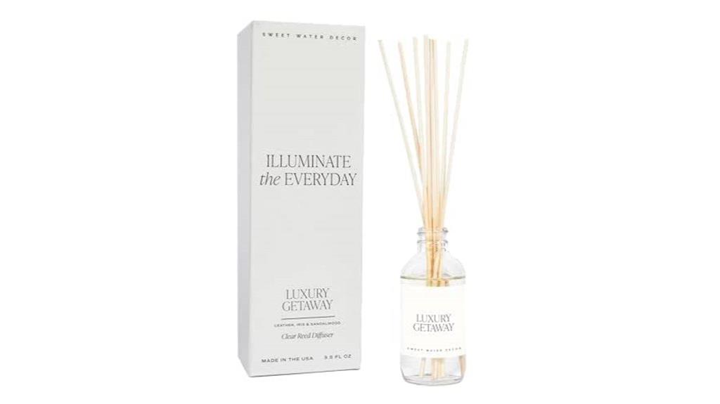 luxury reed diffuser set