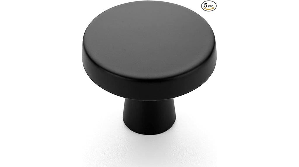 matte black drawer pulls