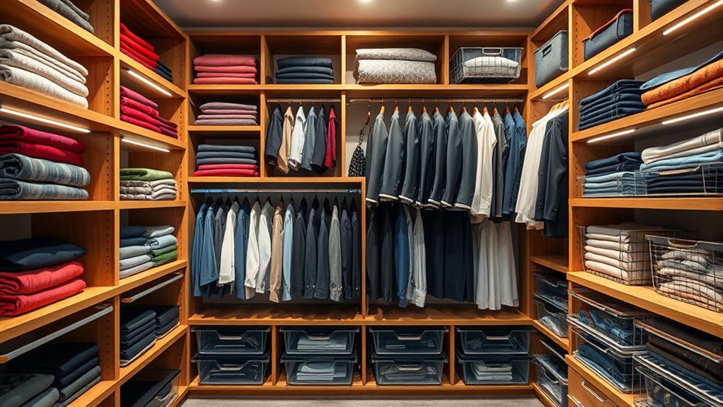 maximize closet storage efficiency