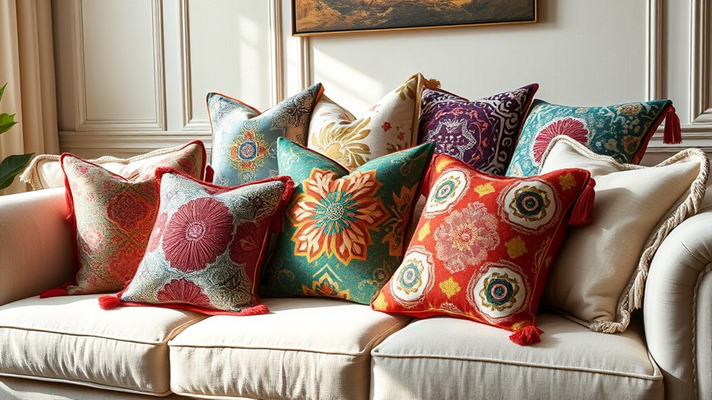 mix textures and patterns